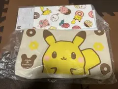 【未使用】ミスタードーナツ　ポケモン トートバッグ ハンドタオル メモ帳セット