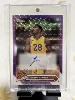 2024 Topps Chrome HACHIMURA RUI 直筆サインカード