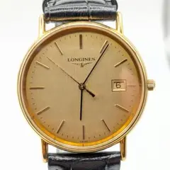 稼働 ロンジン プレサンス デイト 7240 ヴィンテージ メンズ 腕時計 