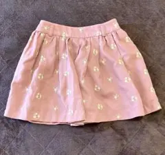 ミッシュマッシュ　キュロット　ショートパンツ　花柄のサムネイル