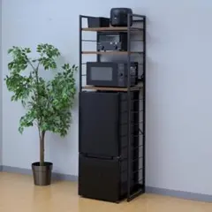 新品未使用箱不良 山善 MRS-16905(BBR/SBK) ディスプレイラック - メルカリ