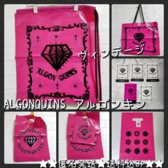 ALGONQUINS アルゴンキン★ショッパー ショップ袋SET★中古品 V系