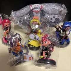 amiibo スプラトゥーン ネオンピンク ガール マンタロー ヒメ イイダ