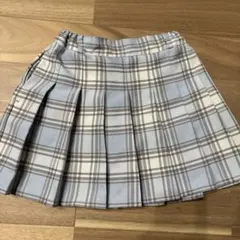 チェック柄 インナーパンツ付き プリーツスカートのサムネイル