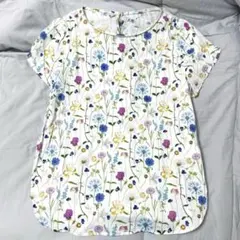 IENA イエナ　リバティフラワープリント　ブラウス　花柄　パフスリーブのサムネイル