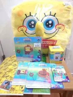 スポンジボブ一番くじ ラストワン賞.E賞他　８点セット