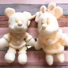 ディズニー　ミッキー　ミニー　ぬいぐるみペア