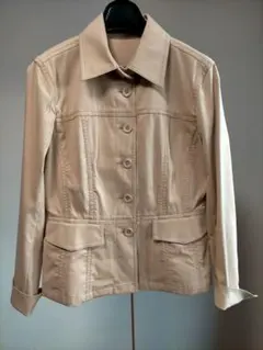 お値下げ　未使用　McGREGORマックレガー　デニムジャケット　ベージュＭ