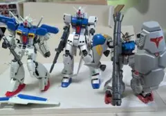 ガンプラ RG GP01 HG GP02A セット 素組み - メルカリ