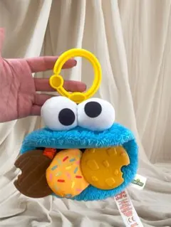 クッキーモンスター　歯固め　かみかみおもちゃ