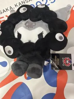 サンリオミャクミャク　ブラック　 ぬいぐるみM