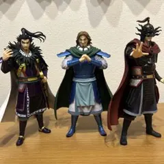 一番くじ　キングダム　3体セット　王翦　桓騎　騰