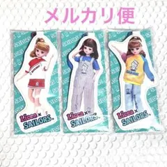 リカちゃん　くじ　セーラーズ　ダイカットキーチェーン　3個セット