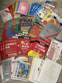 進研ゼミ 中学講座 中3 受験総合コース 愛知県高校入試対策　1年分