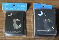ポケモンカード デッキケース デッキシールド 月明かりとブラッキー
