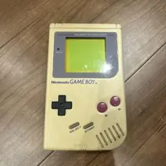 ジャンク品 Nintendo GAME BOY 本体 クリーム色