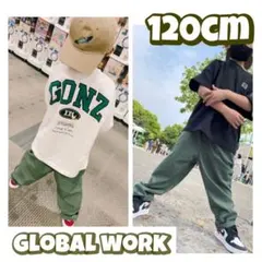 グローバルワーク　globalwork クロップドパンツ　スラックス　キッズ