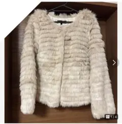 rienda ファーコート　ベージュ