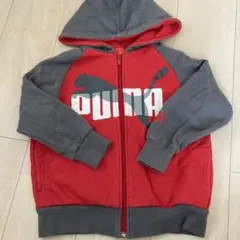 【値下げしました♡】PUMA フード付きパーカー 120