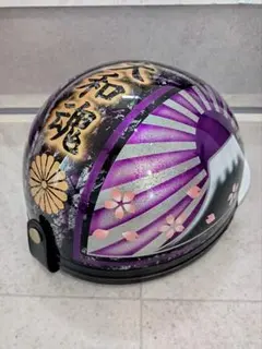 押忍の精神 富士日章 コルク半 ヘルメット ロケットカウル BEET - メルカリ