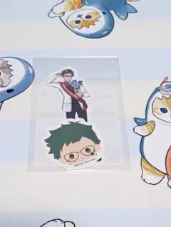 ツイステ　セガラッキーくじ　トレイ　ステッカー