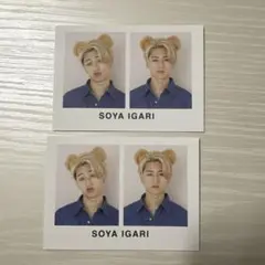 猪狩蒼弥 當間琉巧 くま耳カチューシャ 証明写真