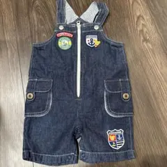 MIKI HOUSE デニムオーバーオール