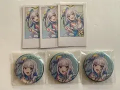 にじさんじ　リゼ・ヘルエスタ　缶バッジ　チェキ