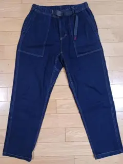 GRAMICCI　グラミチ　ストレッチ デニムルーズテーパード パンツ