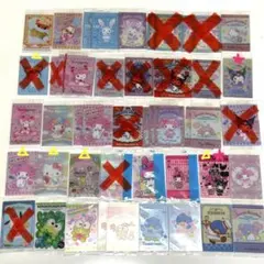 【バラ売り○】サンリオ ウエハースカード 大量 72枚セット まとめ売り 未開封