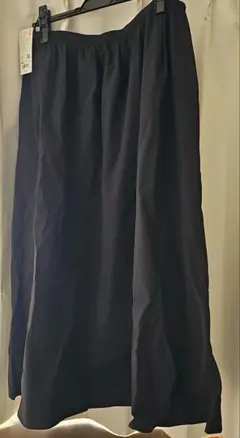 ユニクロブラック フレアスカート XXL