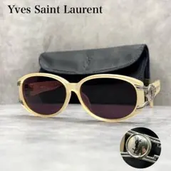 イヴサンローラン YSL 31-7503 サングラス オーバル Y2K ロゴ