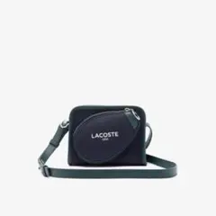 LACOSTE ネイビー ショルダーバッグ