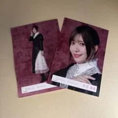 櫻坂46 大沼晶保 生写真 5th Anniversary ドレス ヨリ ヒキ