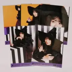 遠藤さくら 生写真 ハロウィン 2021 5種