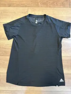 【adidas・ランニングメッシュTシャツ】レディース黒XSのサムネイル