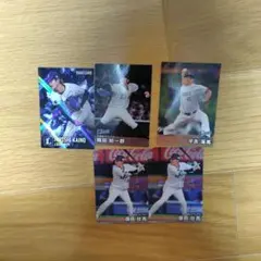 カルビー プロ野球チップス 埼玉西武ライオンズ 5枚セット