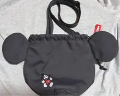 ディズニーミッキーマウス耳付きショルダーポーチ