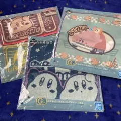【2】一番くじ　星のカービィ　G賞　おみやげ⭐︎タオルコレクション