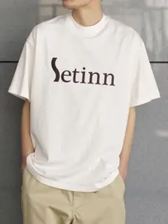 SETINN セットイン Tシャツ ホワイト L サイズ