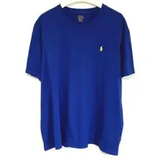 ラルフローレン Tシャツ 青 ブルー シャツ ポロ ワンポイント クルーネック