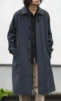 ウール ステンカラーコート