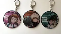 僕のヒーローアカデミア キーホルダー 緑谷出久 爆豪勝己 麗日お茶子