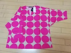 marimekko Mサイズ★未使用★ユニクロのマリメッココラボブラウス★水玉