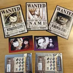 ONE PIECE 手配書 額縁入り 9枚セット ワンピース 手配書 9枚セット ONE PIECE - メルカリ