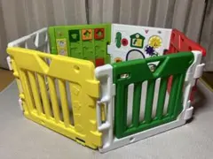 【美品】説明書付ベビーサークル 6枚 はらぺこあおむし ミュージカルキッズランド