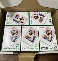 FUJIFILM instax mini フィルム 20枚入り 5個　未使用