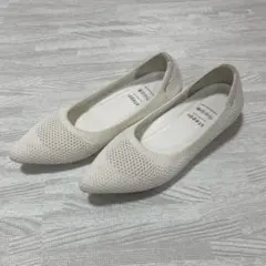 steppi ステッピ 洗えるニットシューズ ポインテッド メッシュ パンプス