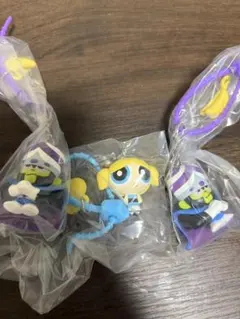 パワーパフガールズ カラフルマルチチャーム 3個セット