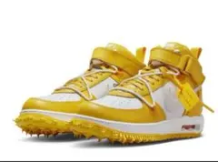 新品未使用オフホワイト × ナイキ エアフォース1 ミッド Off-White